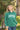 OC Jupiter Hoodie in Forest Green with plaid-lined hood, featuring soft fabric and local Jupiter, Florida design.