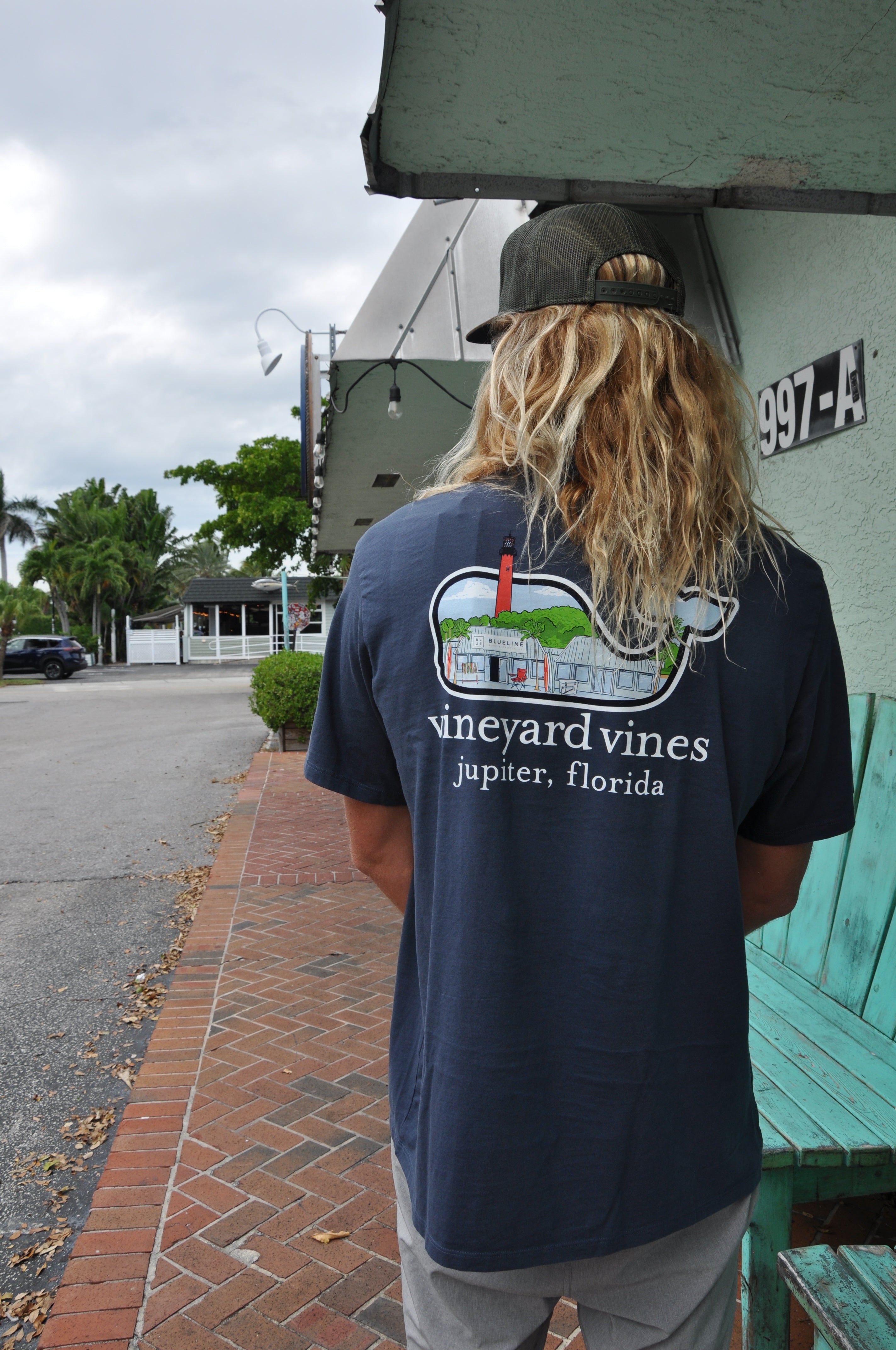 Vineyard Vines x Blueline Storefront Lighthouse Tee – Blue Blazer – Blueline Surf & Paddle Co Vineyard Vines x Blueline Storefront Lighthouse Tee – Blue Blazer – Blueline Surf & Paddle Co