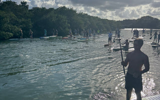 TNRL is Jupiter Florida’s weekly paddle race held on the Intracoastal.