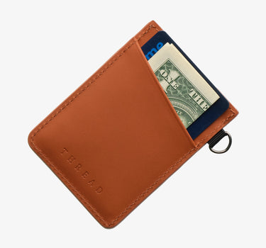 Polka Dot - Vertical Leather Wallet
