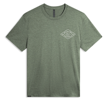 ANETIK x Blueline Diamond Ghostlite Short Sleeve Tech Shirt - Dark Olive