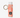 Coral Crush - Chapstick Holder Keychain