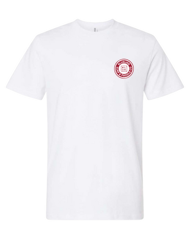 Vintage Circle Alabama T-Shirt – White, view 2