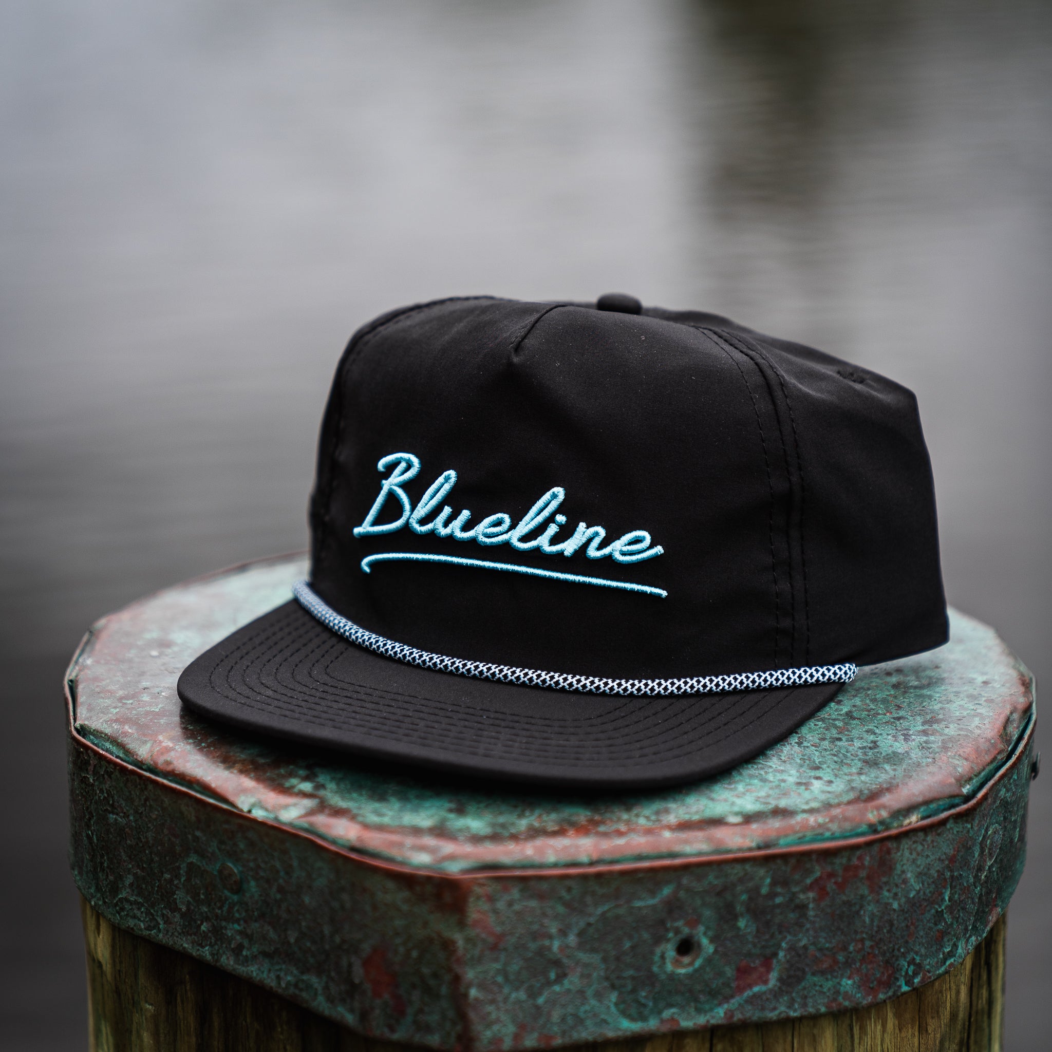 Blueline Script Black/Black/Frost HC FL – Blueline Surf & Paddle Co