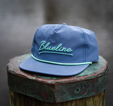 Blueline Script Slate Slate/Seafoam HC FL