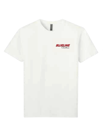Blueline Christmas t-shirt front view