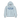 Light blue Blueline hoodie with embroidered Jupiter logo on the chest displayed on a white background