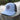 Blueline OG UV Lite Hat in Carolina and Navy with signature patch on dock in Jupiter Florida – front view