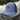 Blueline OG UV Lite Hat in Slate and Navy with signature patch on dock in Jupiter Florida – front view
