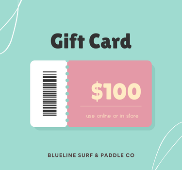 Blueline Surf & Paddle Co. $100 digital gift card
