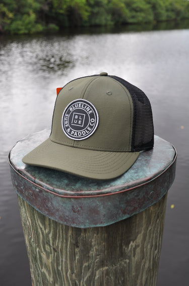 OG Blueline Performance Hat – Olive / Black from Blueline Surf and Paddle in Jupiter Florida