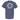 Blueline Vintage Circle T-Shirt in Heather Navy with large cream logo on the back.