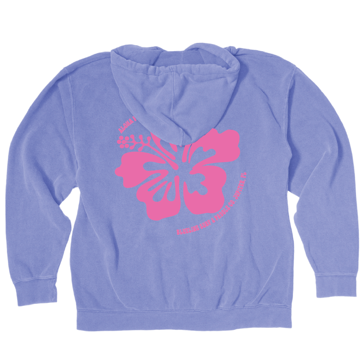 Blueline x Blue 84 Aloha Paradise Hoodie Peri – Blueline Surf & Paddle Co