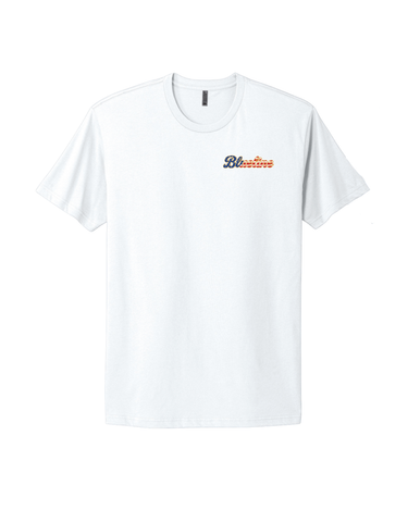 White Blueline America 250 t-shirt with a logo on the chest.