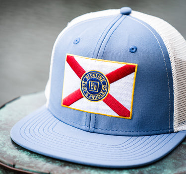Florida Flag Dusk / White HC FL