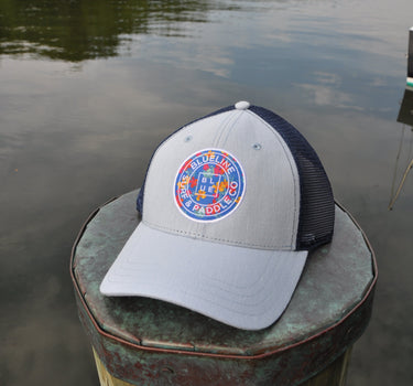 OG Floral Logo Hat Hemp Mist / Navy / Multi LC