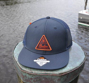 Triangle Lighthouse Hat Navy/OrangeHC FL