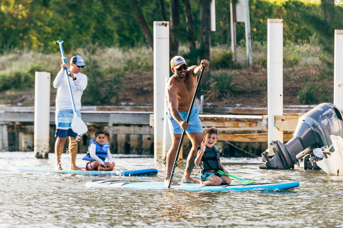 Family paddle board tour in Jupiter Florida