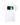 White t-shirt with a Blueline Surf and Paddle box logo in black with the state of florida, over a mint square on the back.