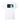 Florida Box T-Shirt in Washed White with black and seafoam state outline graphic – back view