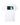 Florida Box T-Shirt in Washed White with black and seafoam state outline graphic – back view