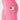 Close-up of a model wearing bright pink leggings with a side pocket.