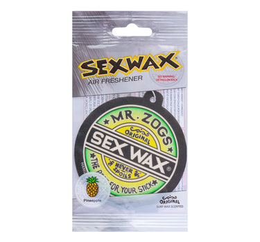 Mr. Zog's Sex Wax Air Freshener in Pineapple packaged for sale. 
