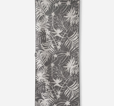 Organic Cotton Travel Towel: Retro Palms Black