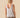 Outerknown Windswept gauze tank women’s lightweight breathable summer top relaxed coastal style back view on model.