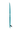 A blue Surftech Chameleon stand-up paddleboard shown in a side profile view against a solid white background, featuring a black fin.