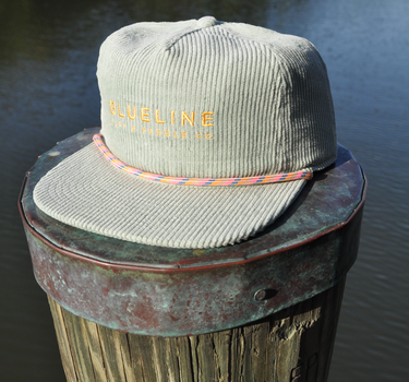 Classic Blueline Cord Hat Agave/Athletic Gold HC FL