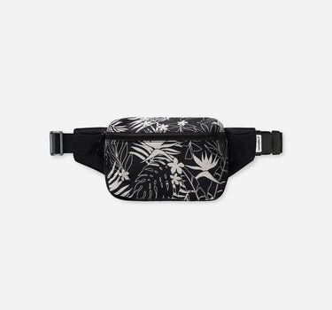 Fanny Pack: Retro Palms Black