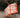 Graphene Puffer Blanket: Big Flowers Expedition Orange