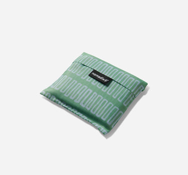 Pocket Tote: Switchback Seafoam Green