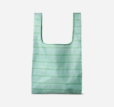 Pocket Tote: Switchback Seafoam Green