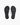 Tkees Aqua Sandal in Onyx, a waterproof sandal. 