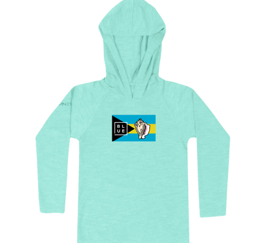 Bahamas Conch Youth LowPro Hood Seafoam