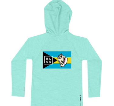 Bahamas Conch Youth LowPro Hood Seafoam
