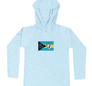 Bahamas Conch Youth LowPro Hood Sky