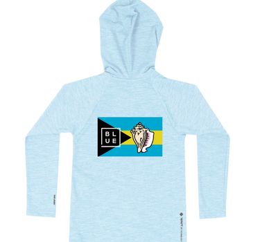 Bahamas Conch Youth LowPro Hood Sky