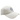 White hat with a blueline logo on a white background