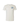 White t-shirt with a logo on the chest against a white background