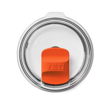 YETI Rambler MagSlider Lid with orange magnetic slider insert