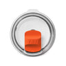 YETI Rambler MagSlider Lid with orange magnetic slider insert