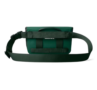 YETI SideClick Strap rear view with adjustable buckle Black Forest Green