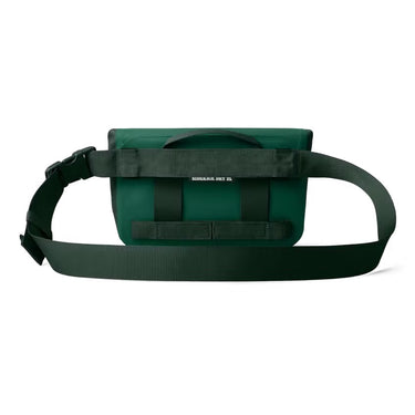 YETI SideClick Strap rear view with adjustable buckle Black Forest Green
