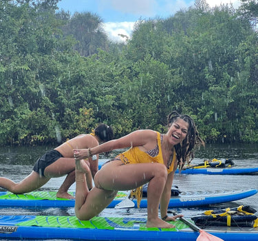 Sunset Yoga on the Water