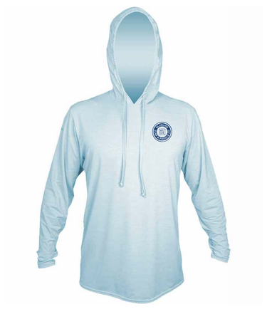 ANETIK x Blueline Vintage Circle Low Pro UV Hoodie – Sky, alternate view