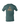 Back view of the Blueline Triangle Lighthouse T-Shirt in Alpine Green with orange lighthouse graphic