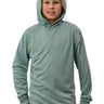 Blueline Boys' Palmer Long Sleeve Sun Hoodie in Sage